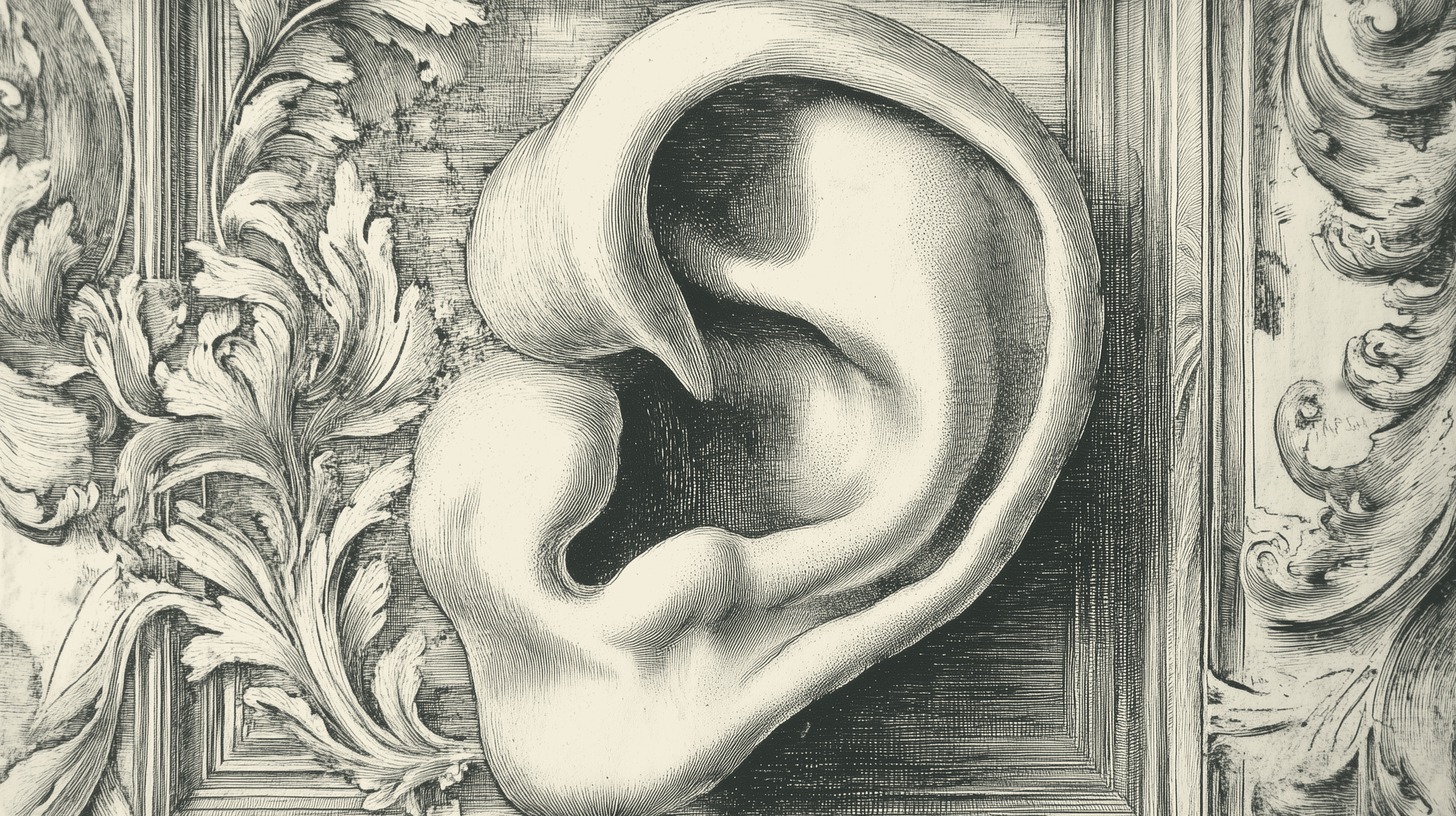 Une oreille à l'écoute — illustration du Mom Test