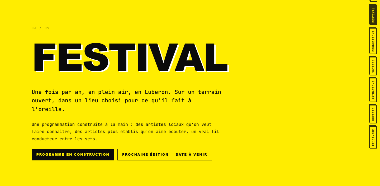 Festival annuel
