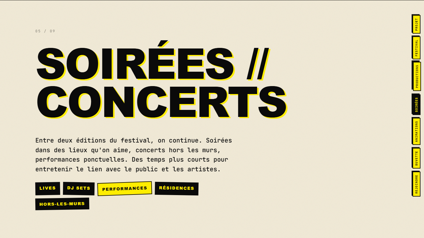 Soirées & concerts