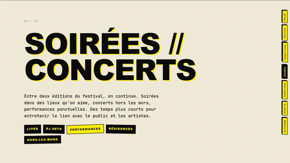 Soirées & concerts