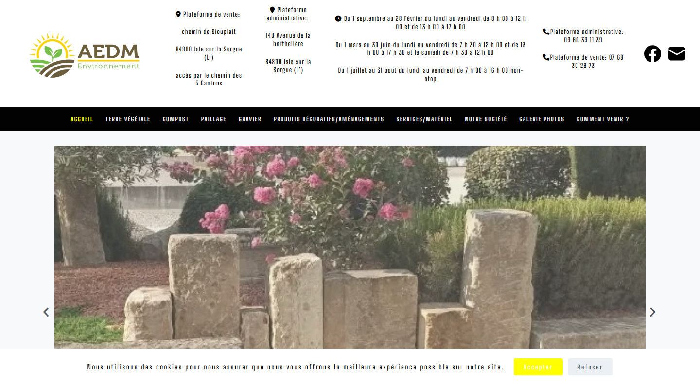 AEDM ENVIRONNEMENT — avant