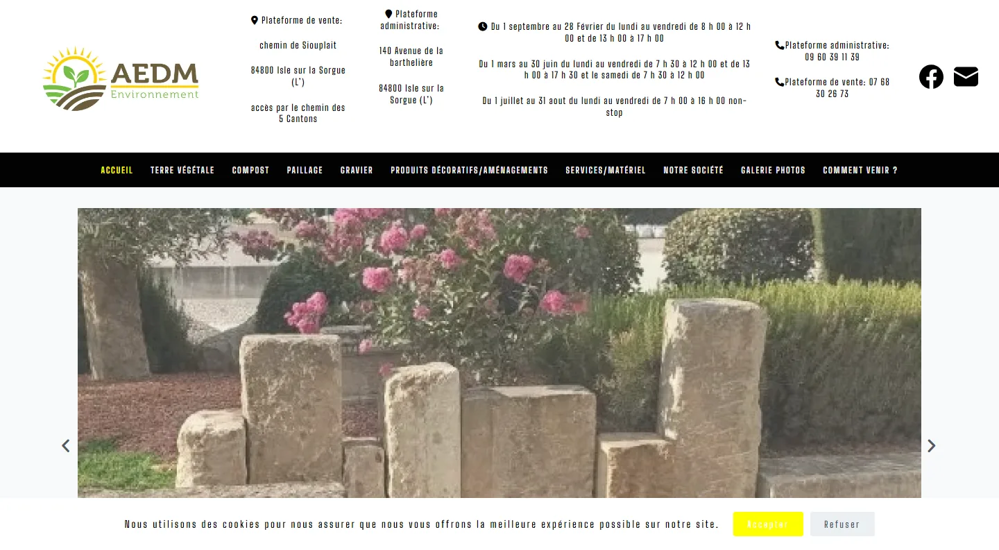 AEDM ENVIRONNEMENT — avant