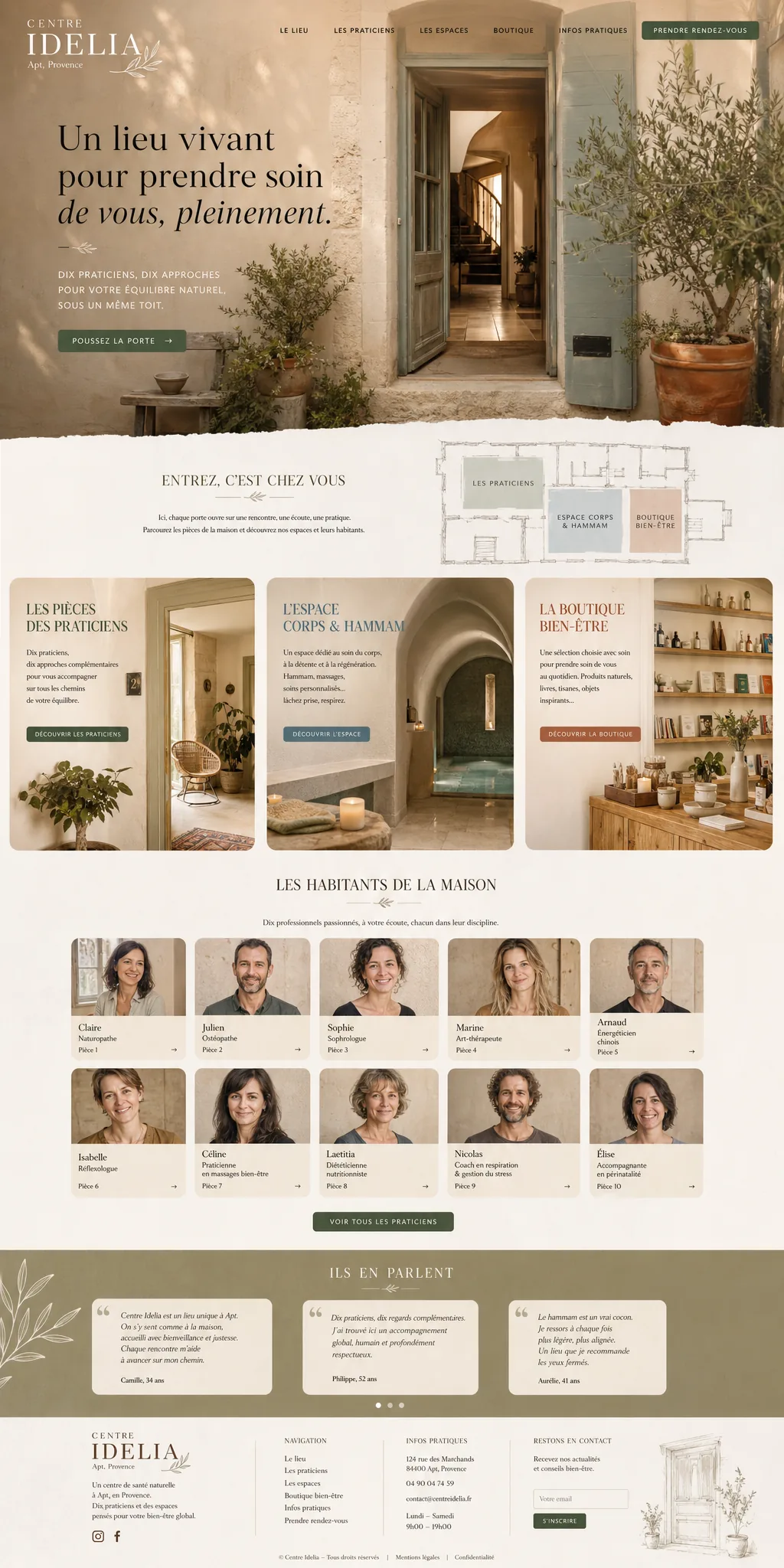 Référence C — La Maison aux dix mains