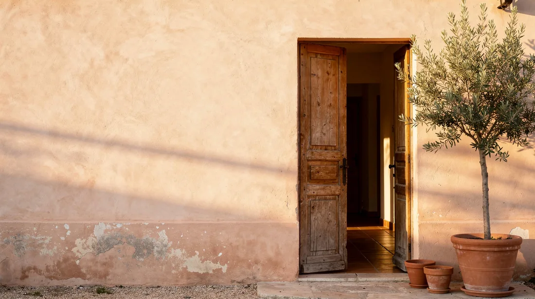 Photo naturelle chaude « maison habitée »